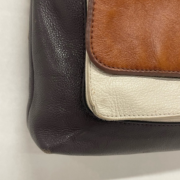 Fossil leather shoulder crossbody purse - Picture 4 of 13